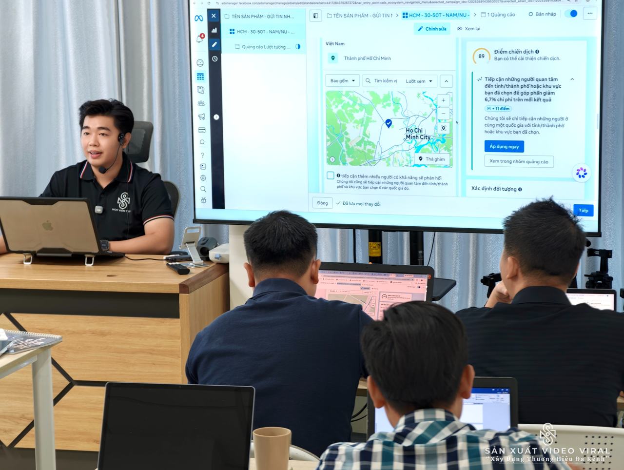Lớp học Marketing tại TISA
